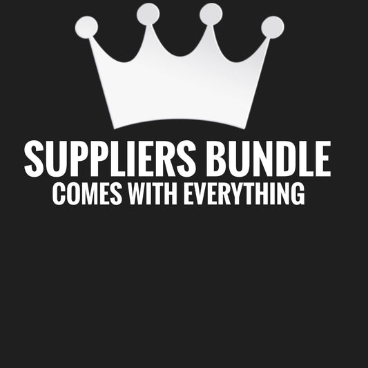 ALL SUPPLIERS  BUNDLE *COME WITH EVERYTHING*